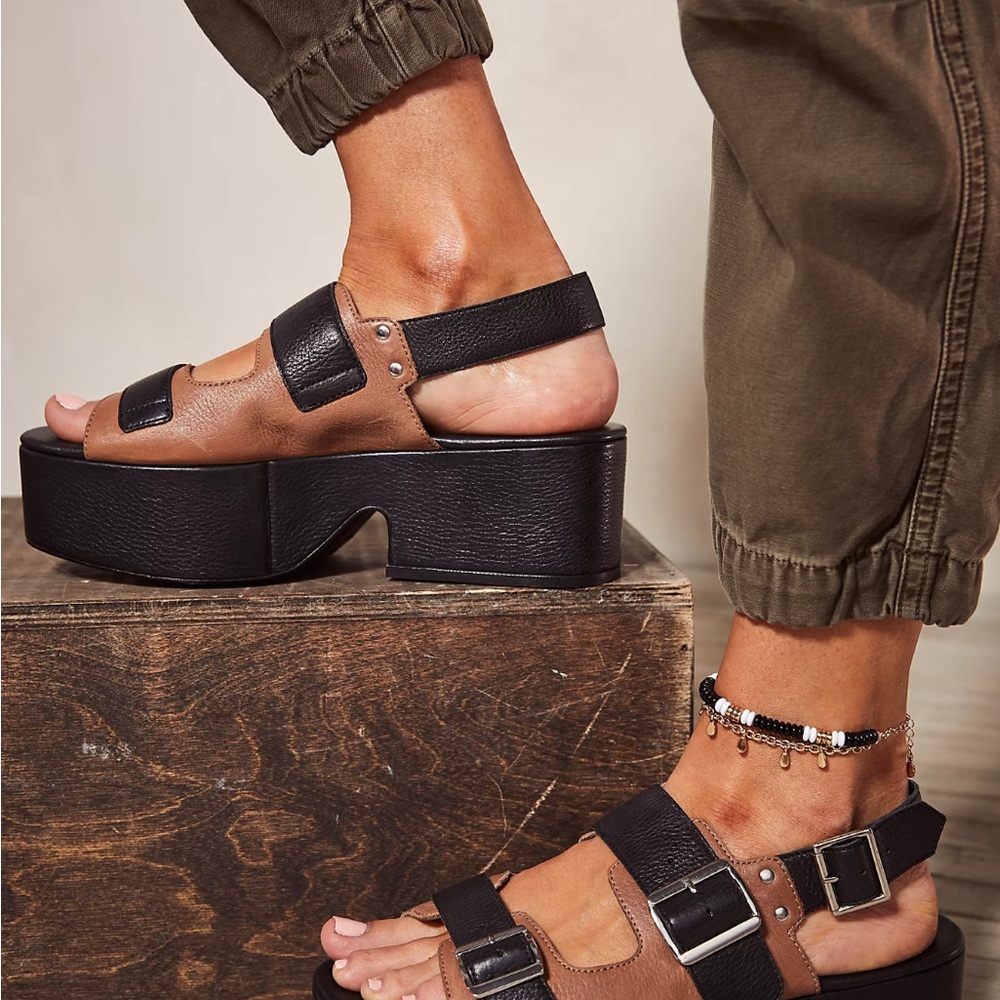Free People “Follow Your Path” platform sandals